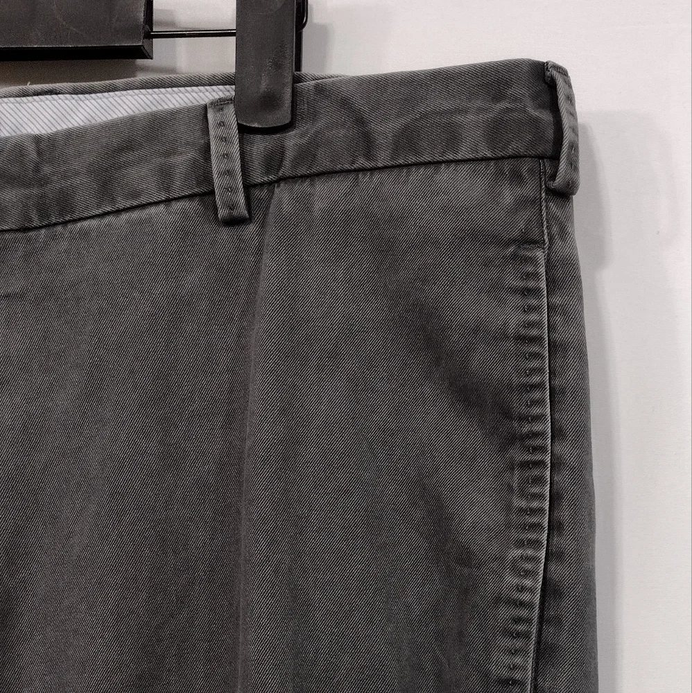 Vintage Peter Millar Pima Cotton Pants Mens 36 Gray Casual Comfy Retro 90s Y2K - Picture 3 of 7